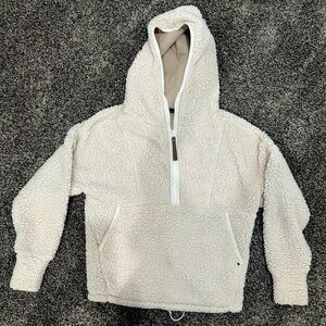 PrAna beautiful half zip hooded pullover! Size S could fit medium! Super warm!